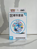 Pokémon TCG Terastal Gathering Coin Set Chinese Glaceon front packaging