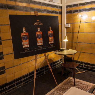 Mortlach Whiskey show display