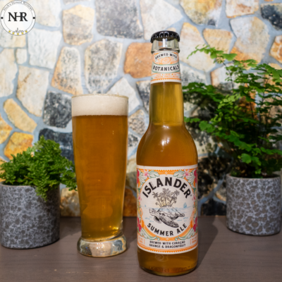 Islander Summer Ale poured in glass