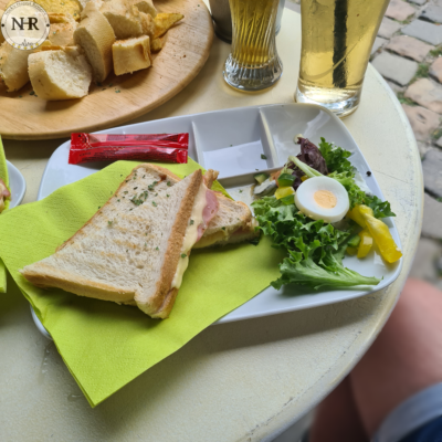 Ham and Cheese toast - Restaurant In Den Hiemel