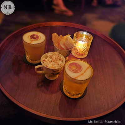 whiskey sour and Liqour 43 sour - Mr. Smith Speakeasy - Maastricht
