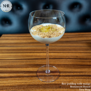 Rice pudding with mango - Restaurant Basaal - Takeaway